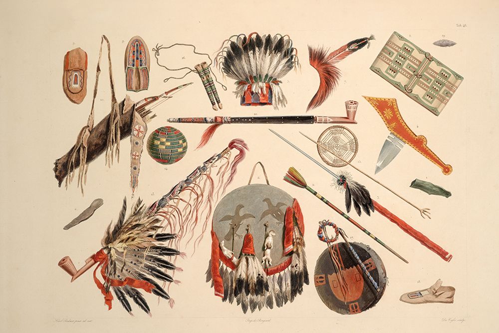 Indian utensils and arms