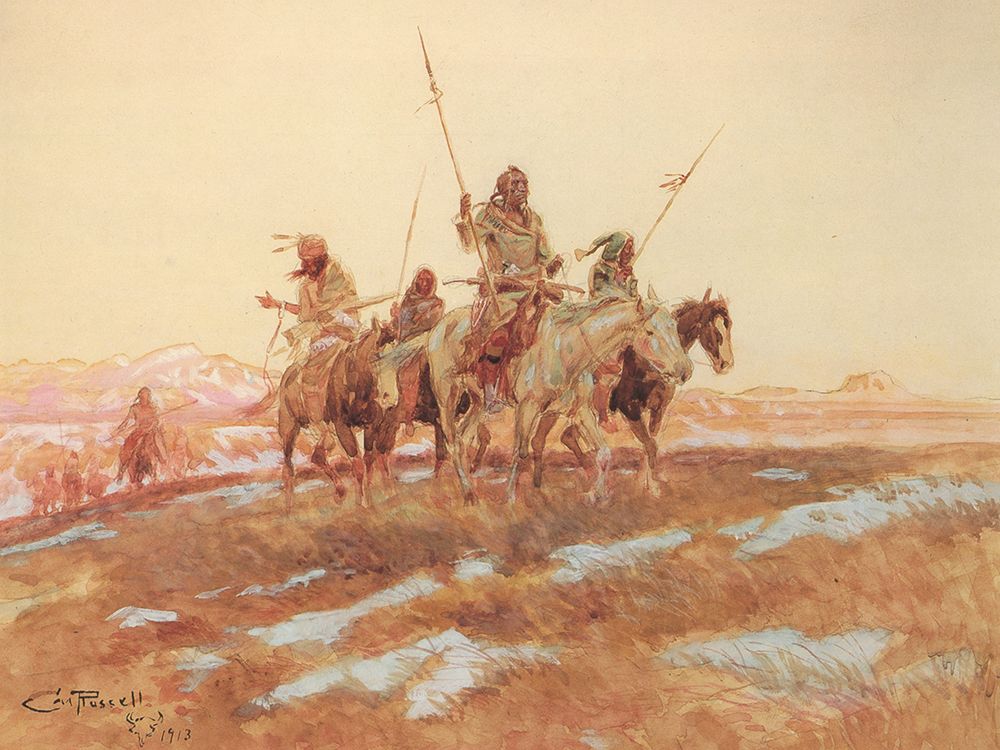 Piegan Hunting Party