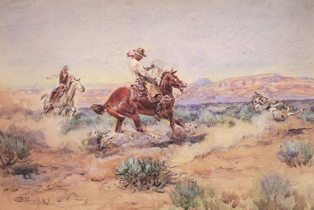 Roping a Wolf by the neck