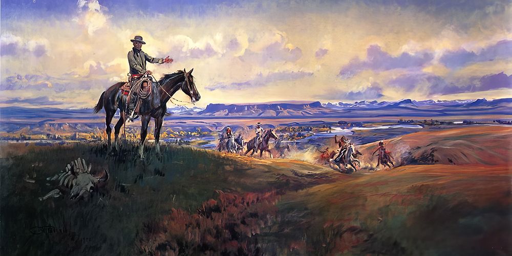 Charles M Russell And His Friends