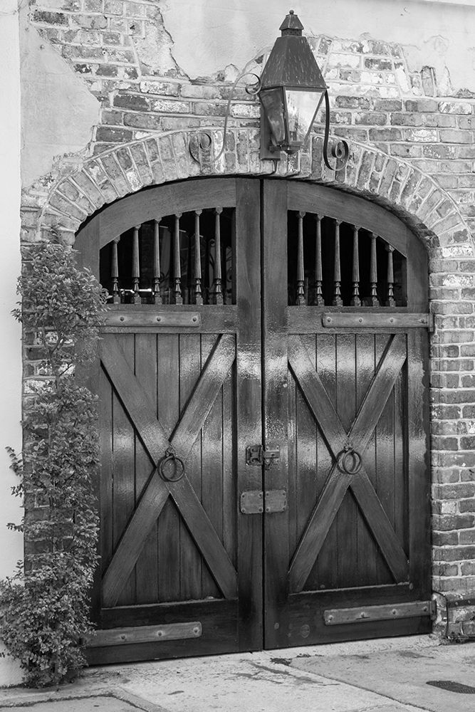 Wooden stable door