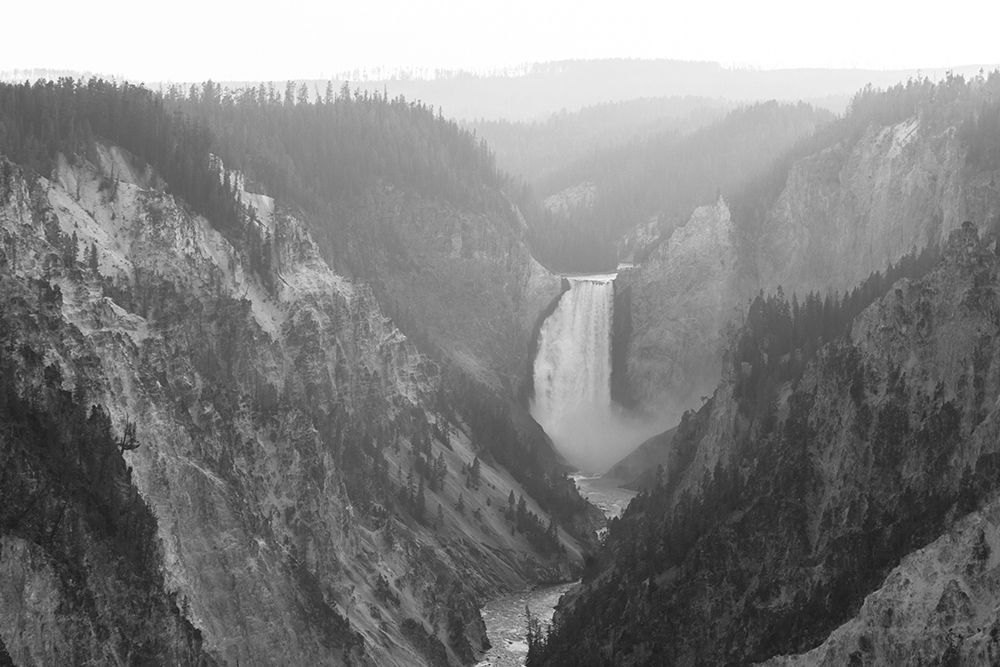 View from Artist Point, Yellowstone National Park