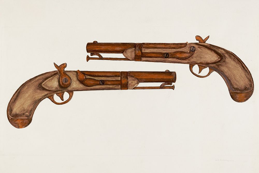 Cap and Ball Revolver 1937