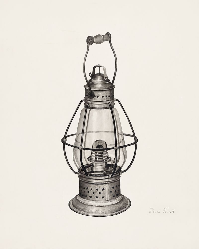 Coal Oil Lantern 1939