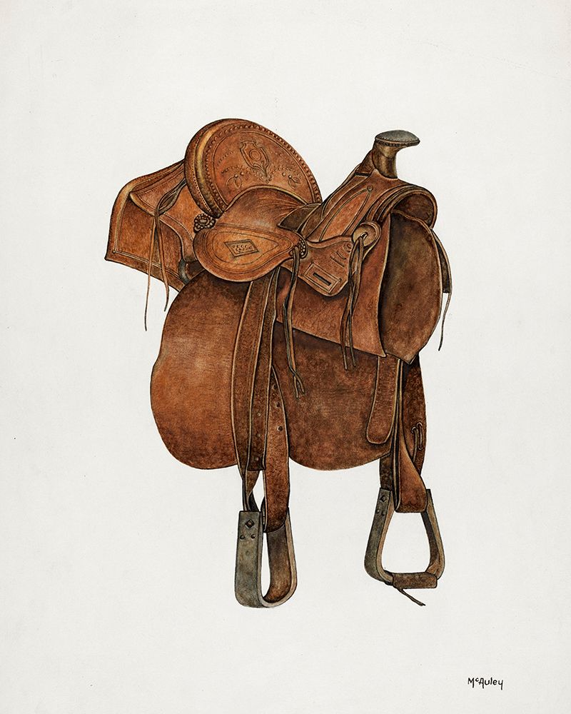 Leather Saddle 1940