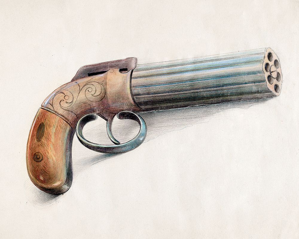 Revolving Pistol 1936
