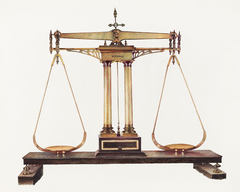 Scales for Weighing Gold 1940
