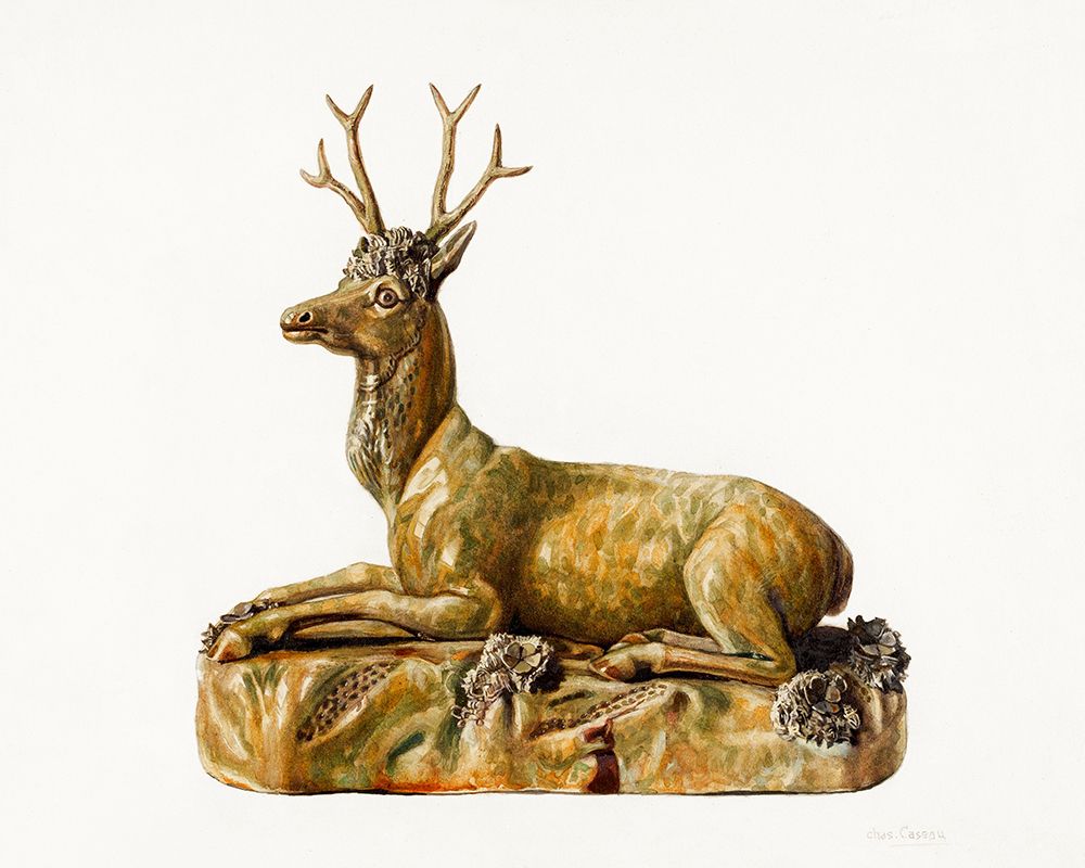 Stag Statuette 1935