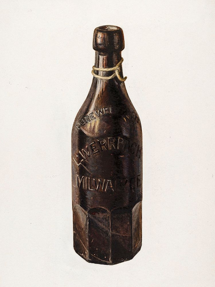 Weiss Beer Bottle 1939