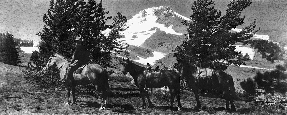 Mt. Hood with Forest Ranger