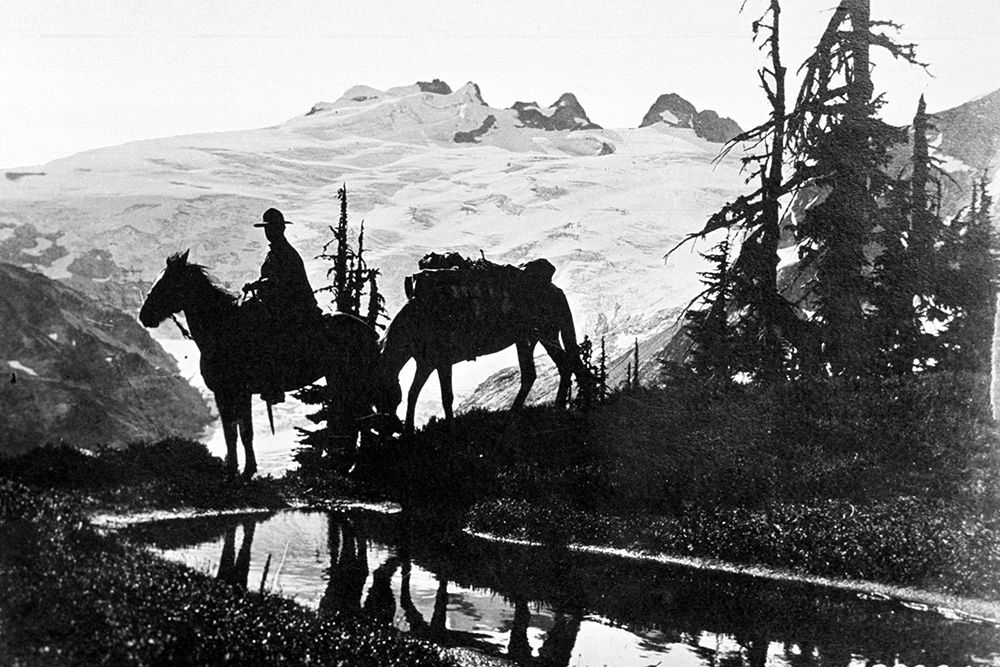 Silhouette of Wilderness Ranger