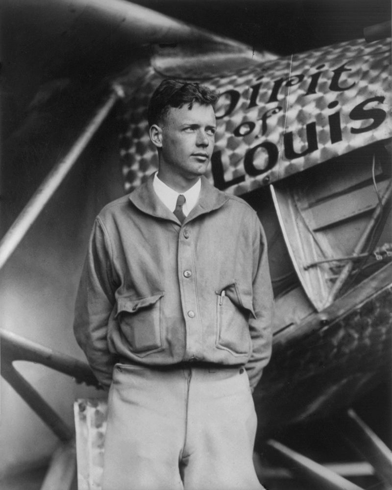 Charles Lindberg and the Spirit of St Louis