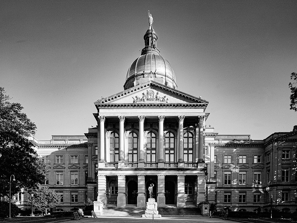 Georgia Capitol Building in Atlanta-Georgia
