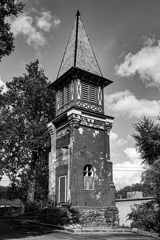 Remains of the 1869 St. Marys Episcopal Church in Athens-Georgia