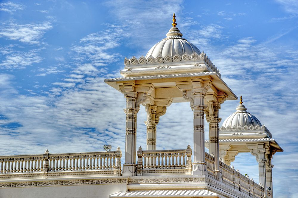 White Hindu Temple-Atlanta-Georgia I