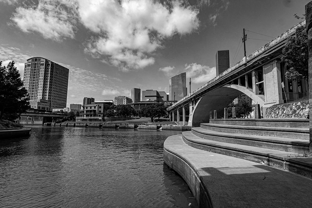 Buffalo Bayou Trail-Championship Park-Downtown Houston-Texas