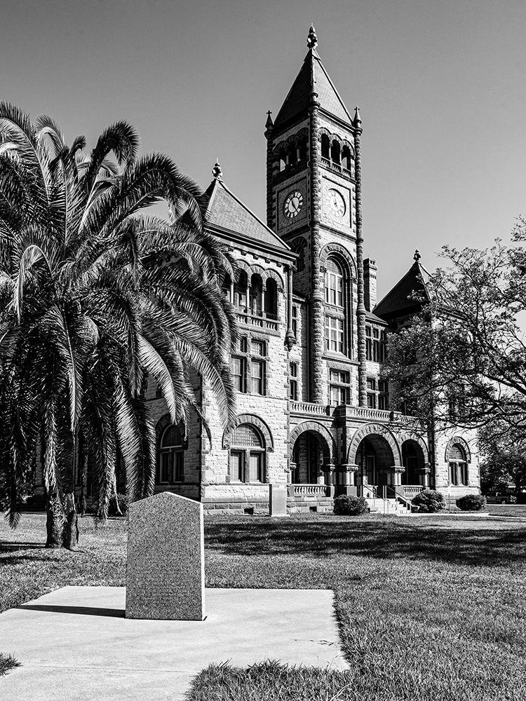The DeWitt County Courthouse in Cuero-Texas