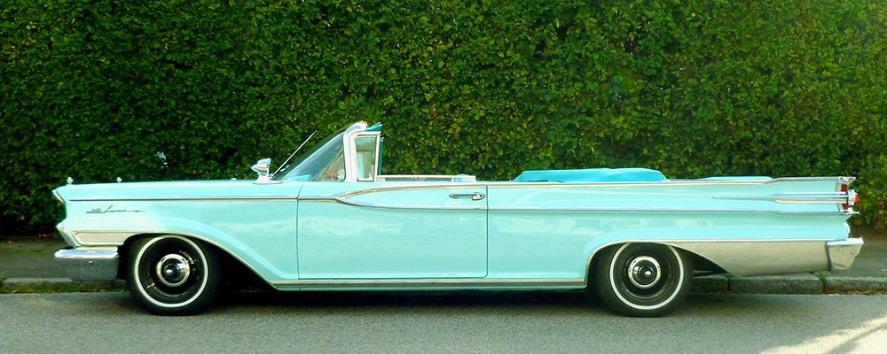 Classic Green Car