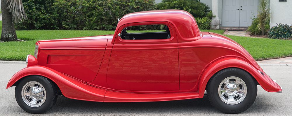 Classic Red Car