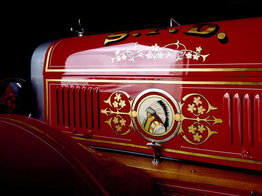 Classic Red Fire Truck