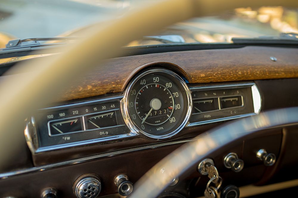 Classic Wooden Dashboard