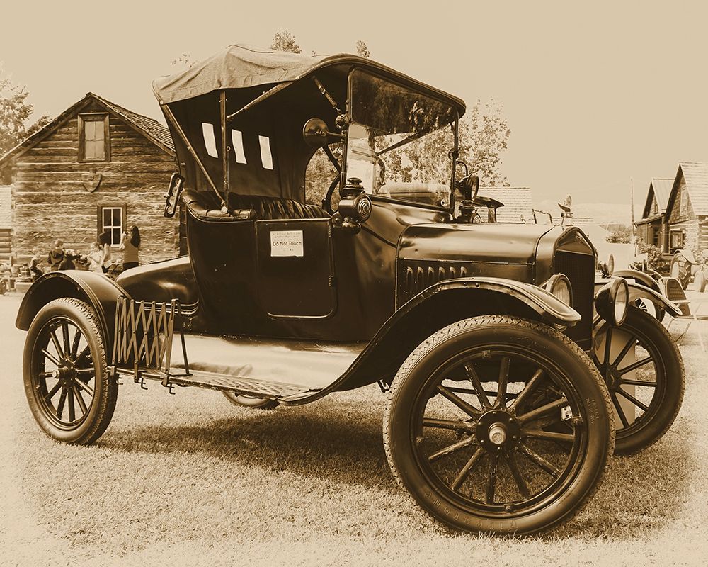 Vintage Sepia Truck
