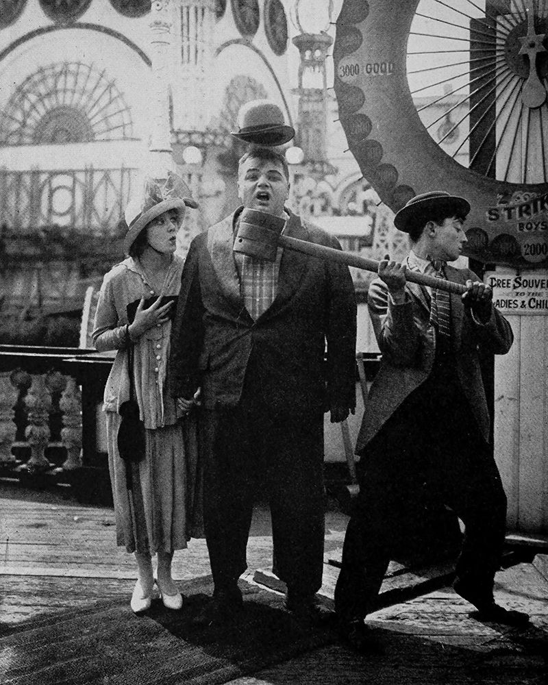 Alice Mann, Roscoe Arbuckle, Buster Keaton, Coney Island