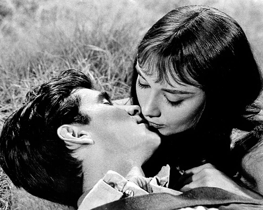 Anthony Perkins and Audrey Hepburn, Green Mansions, 1959