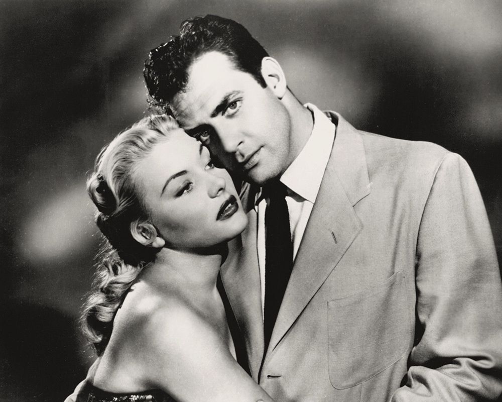 Barbara Payton, Raymond Burr, Bride of the Gorilla, 1951