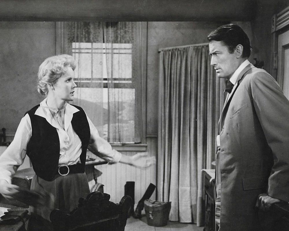 Carroll Baker, Gregory Peck, The Big Country, 1958