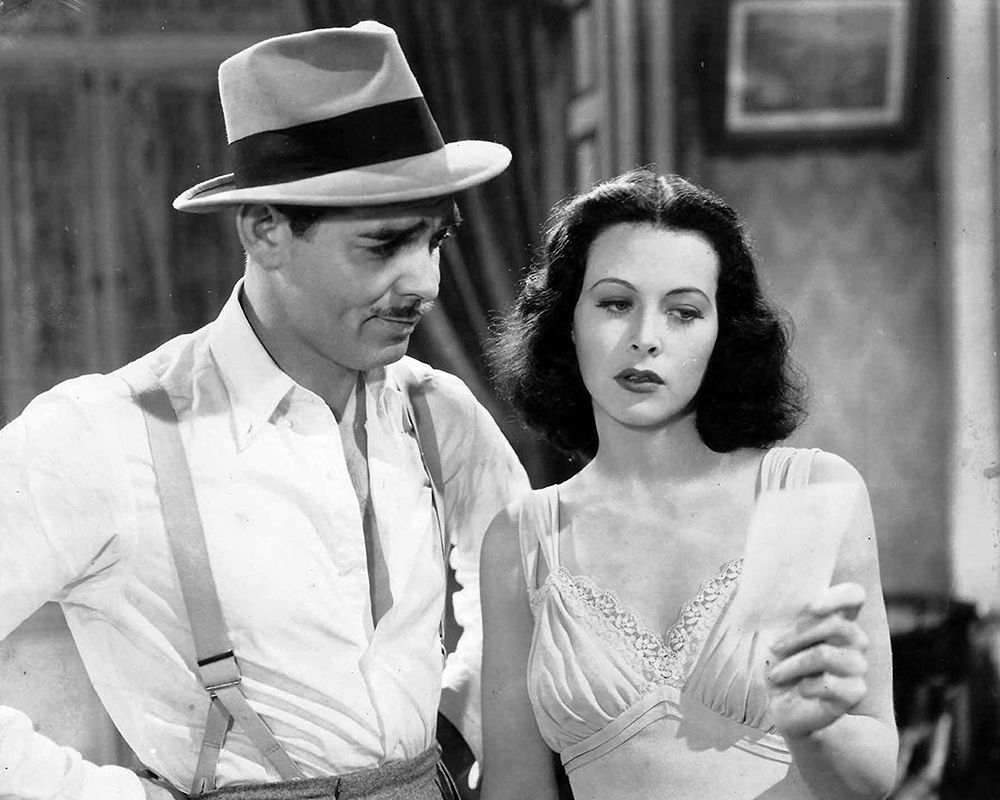 Clark Gable, Hedy Lamarr, Comrade X, 1940