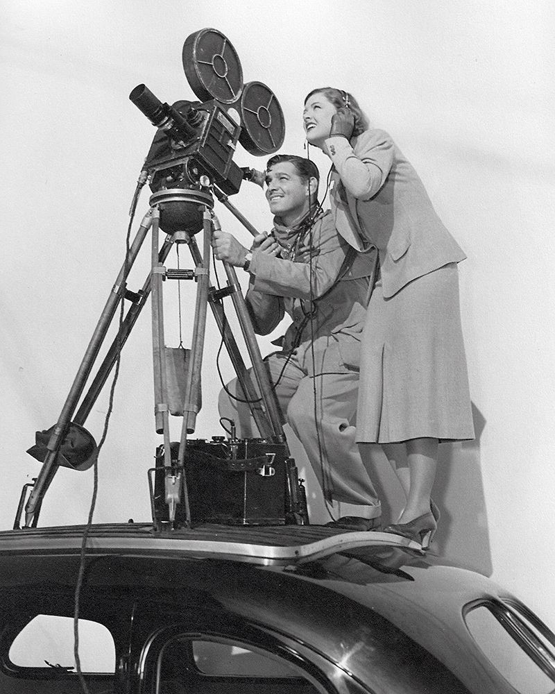 Clark Gable, Myrna Loy, Too Hot to Handle, 1938