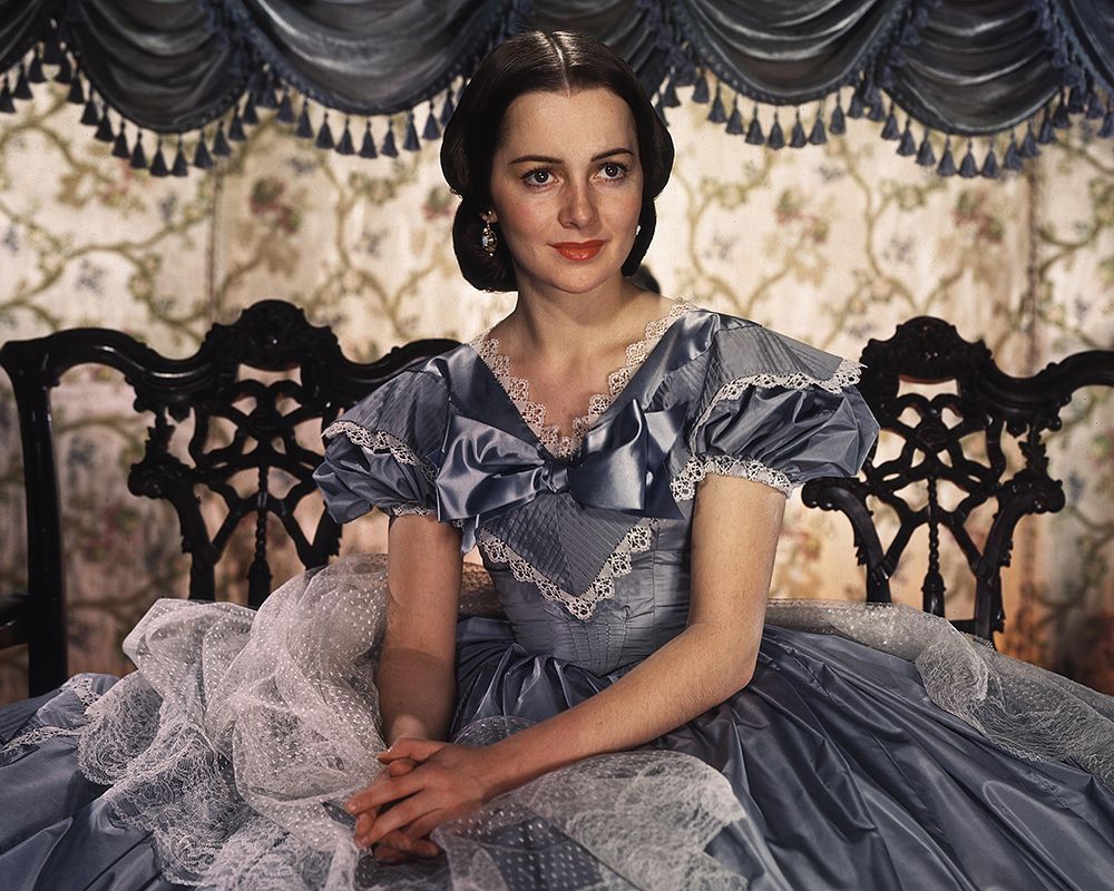 Olivia De Havilland as Melanie, Gone with the Wind, 1939