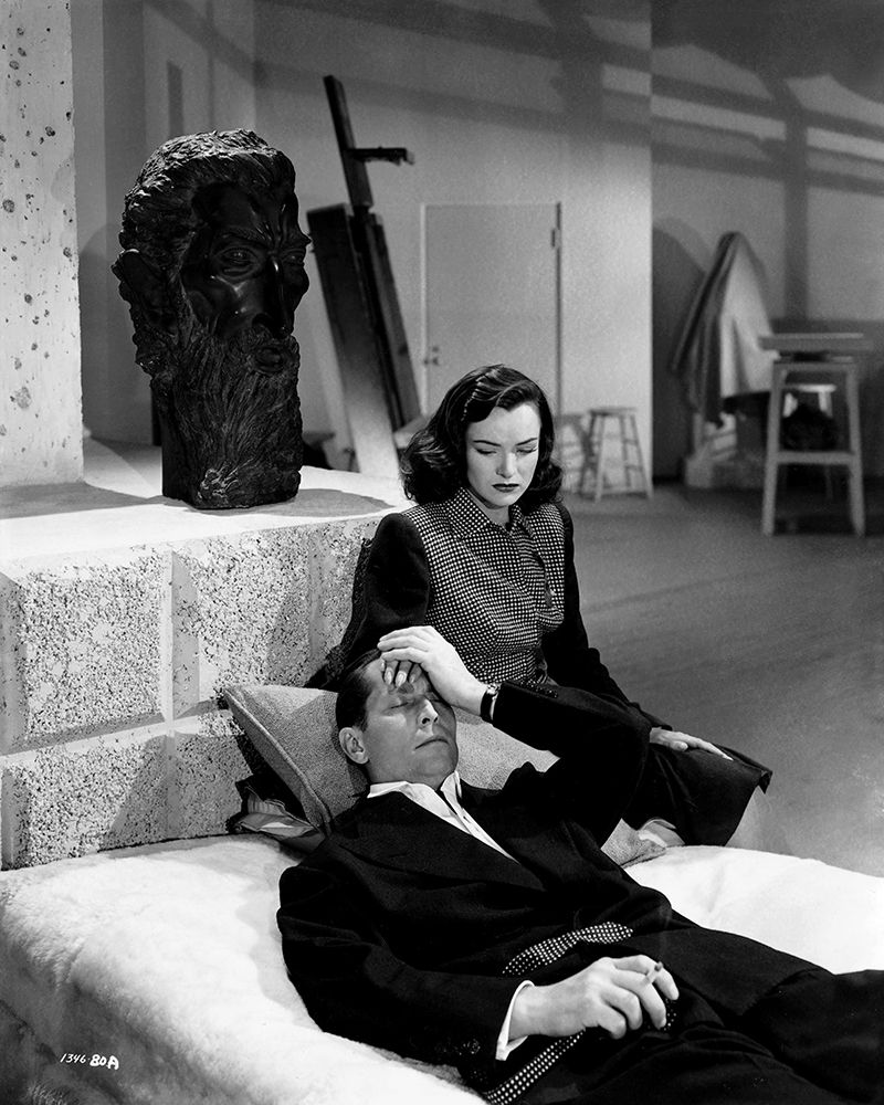 Ella Raines, Franchot Tone, Phantom Lady, 1944