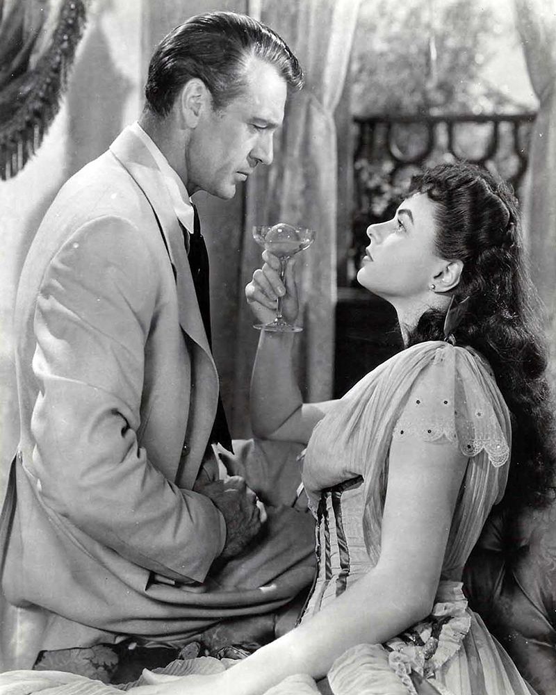 Gary Cooper, Ingrid Bergman, Saratoga Trunk, 1945