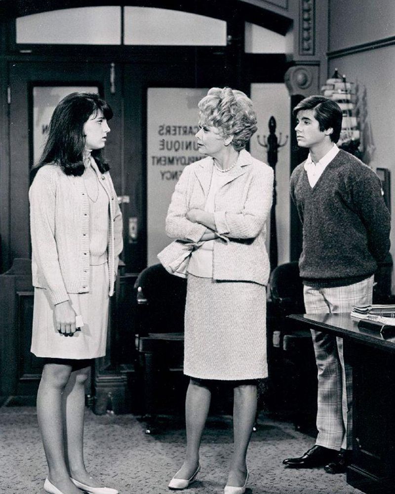 Lucie Arnaz, Lucille Ball and Desi Arnaz Jr., 1968