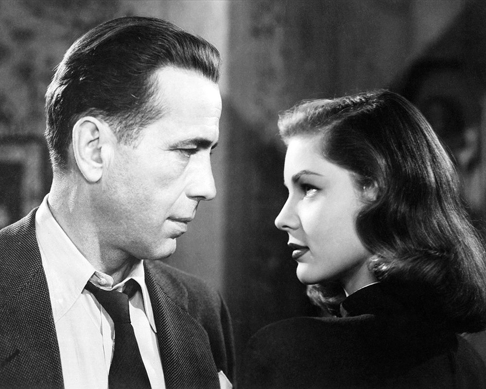 Humphrey Bogart, Lauren Bacall, The Big Sleep, 1954