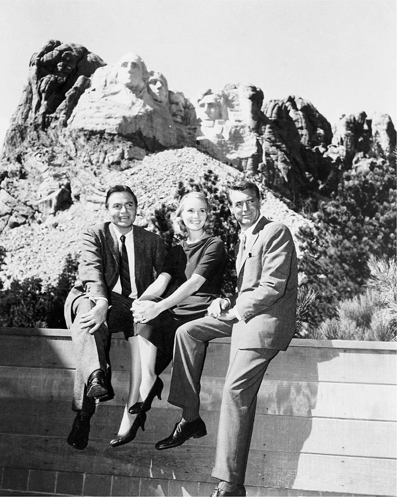 James Mason, Eva Marie Saint, Cary Grant, 1959