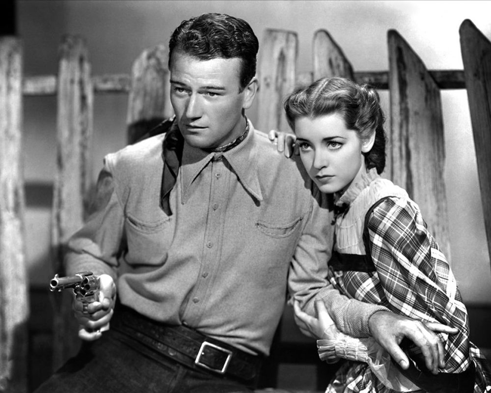 John Wayne, Marsha Hunt, Born to the West