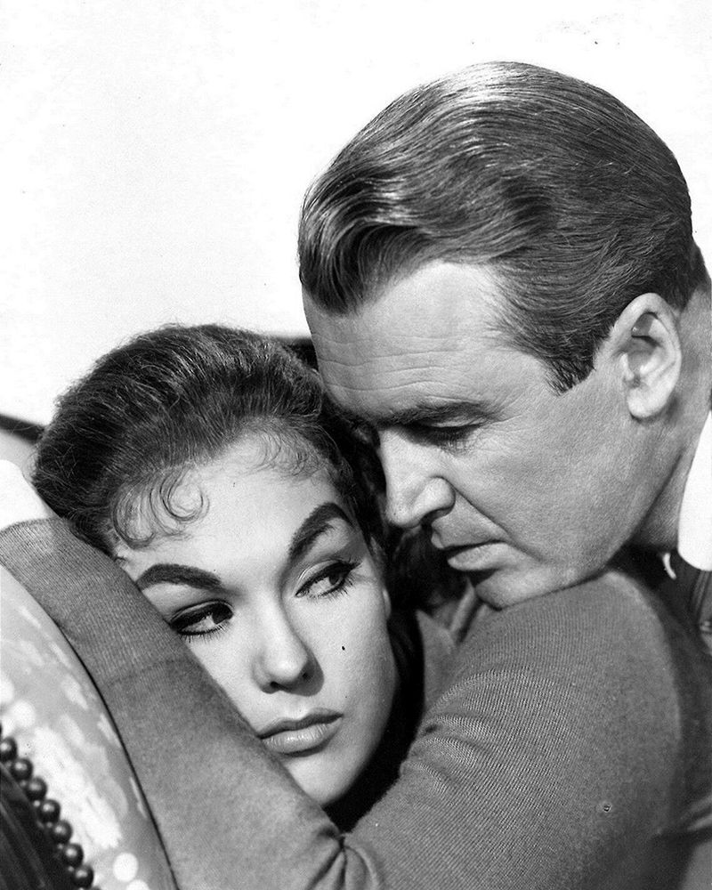 Kim Novak, James Stewart, Vertigo, 1958