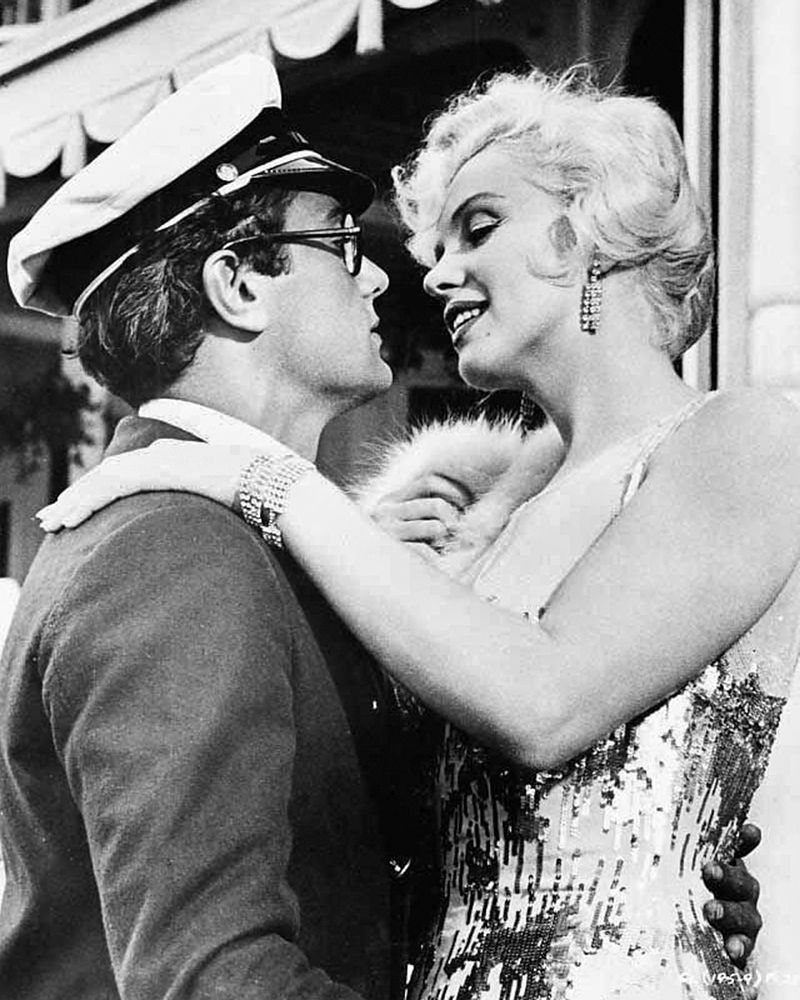 Marilyn Monroe, Tony Curtis,Â Some Like it Hot, 1959