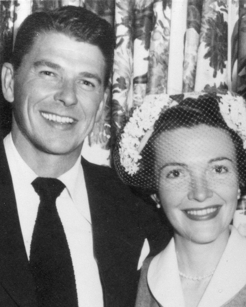 Ronald Reagan, Nancy Reagan, 1952