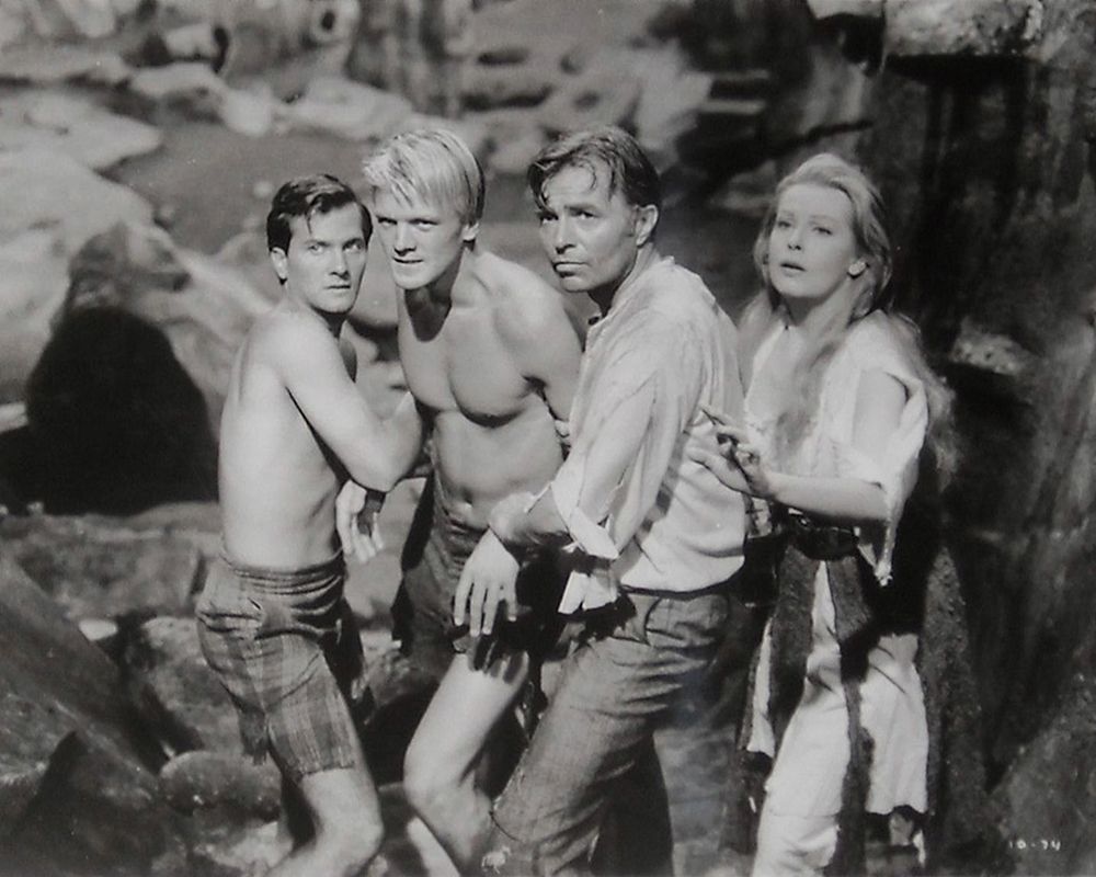 Pat Boone, Peter Ronson, James Mason, Arlene Dahl, Journey to the Center of the Earth, 1959