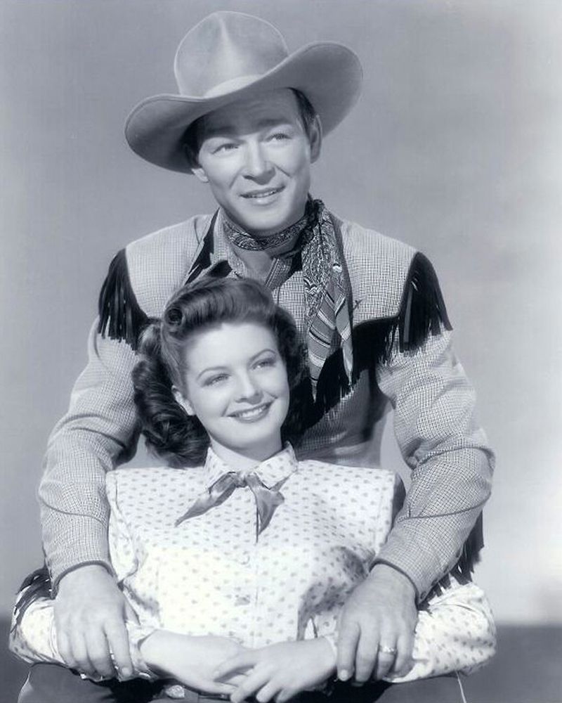 Roy Rogers, Gail Davis, 1948