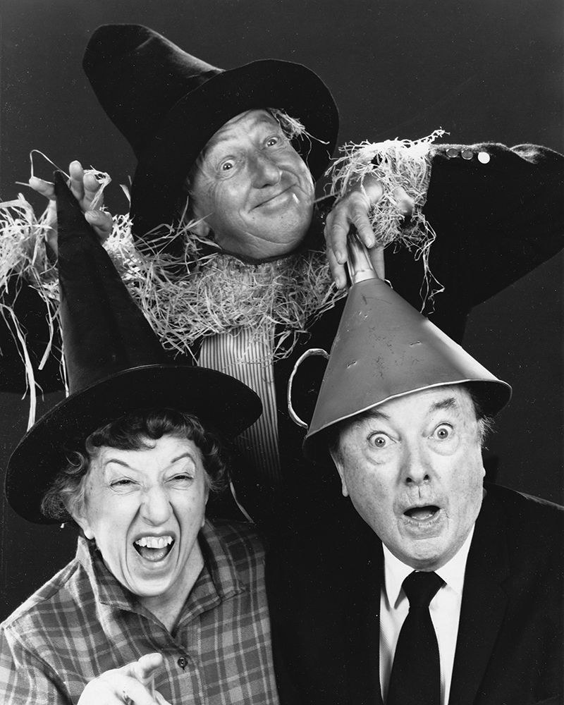 Ray Bolger, Jack Haley, Margaret Hamilton, The Wizard of Oz, 1970