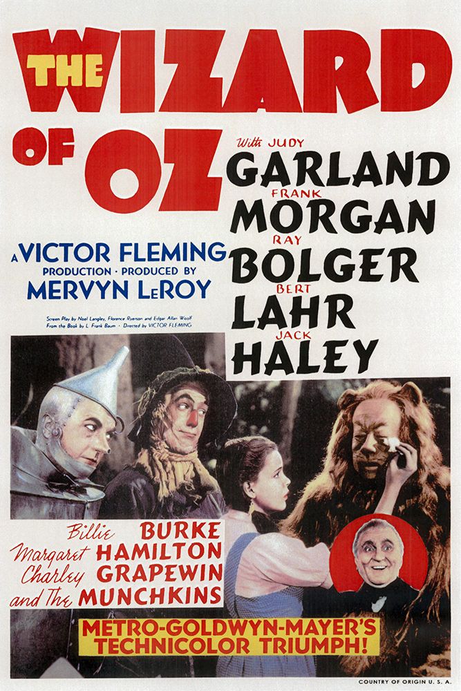 Wizard of Oz. 1939