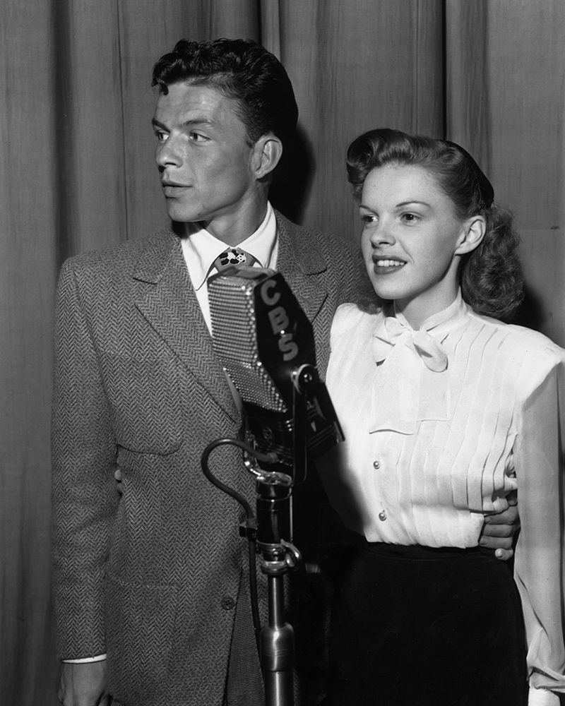 Frank Sinatra and Judy Garland-1944