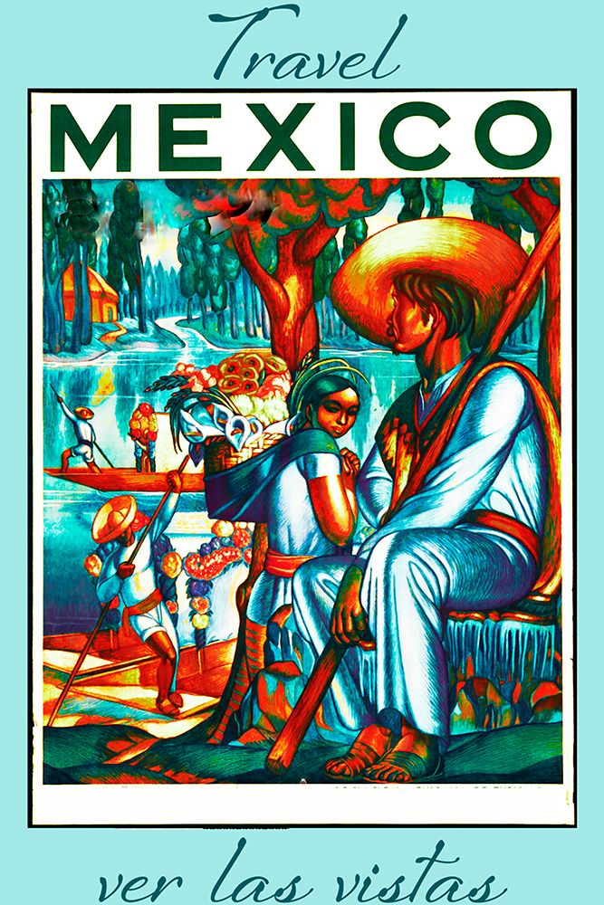 Mexico Travel Poster
