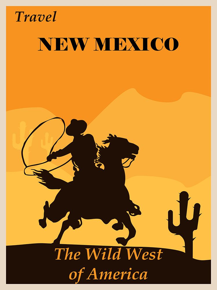 New Mexico Travel Poster