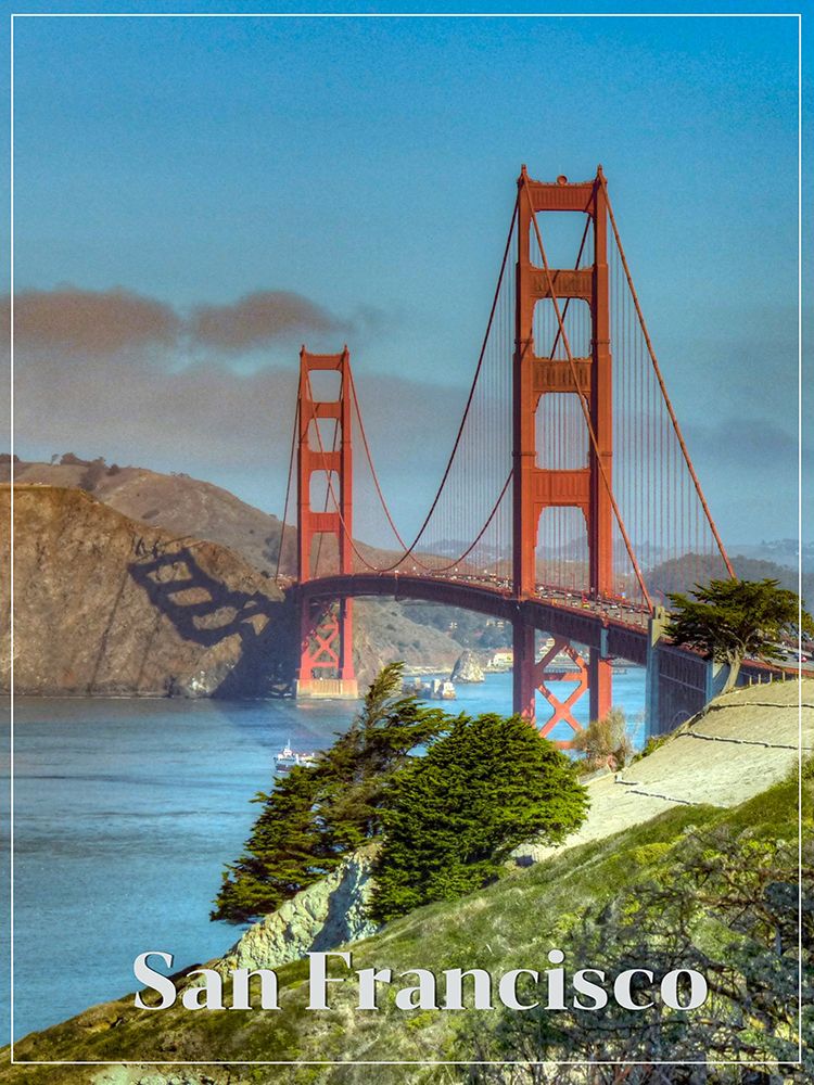San Francisco Travel Poster